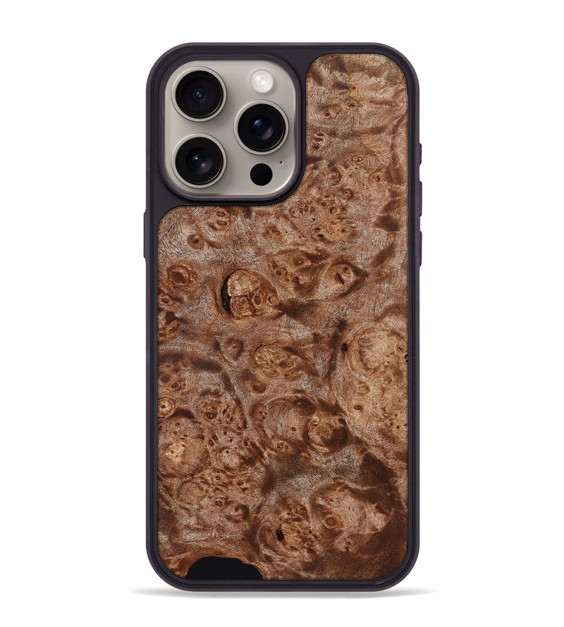 iPhone 15 Pro Max Wood Phone Case - Lilah (Wood Burl, 832715)