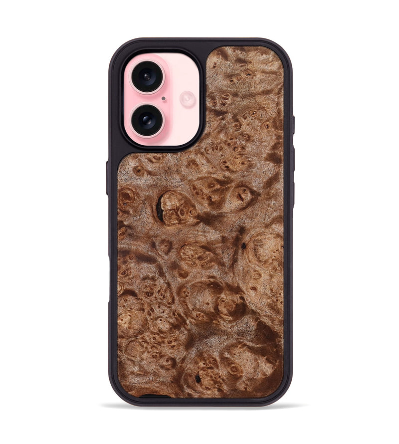 iPhone 16 Wood Phone Case - Lilah (Wood Burl, 832715)