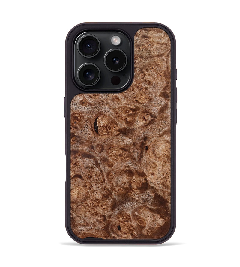 iPhone 16 Pro Wood Phone Case - Lilah (Wood Burl, 832715)