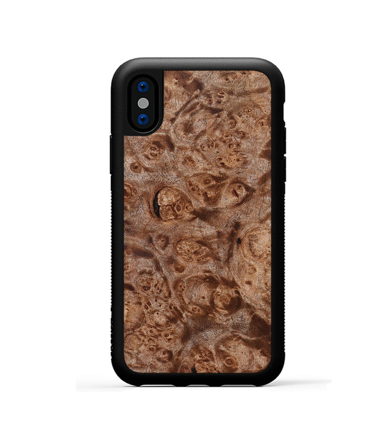 iPhone Xs Wood Phone Case - Lilah (Wood Burl, 832715)