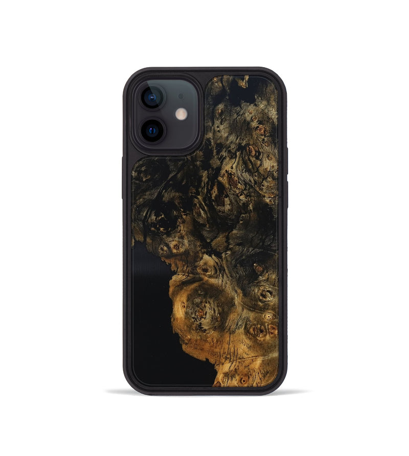 iPhone 12 mini Wood Phone Case - Edward (Wood Burl, 832717)