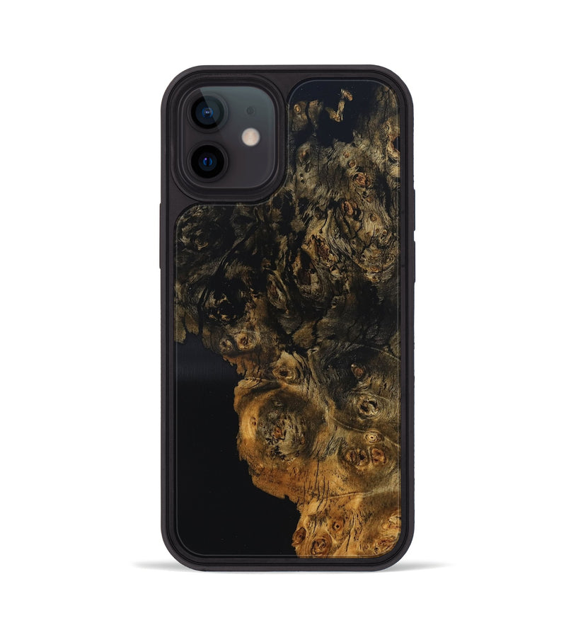 iPhone 12 Wood Phone Case - Edward (Wood Burl, 832717)