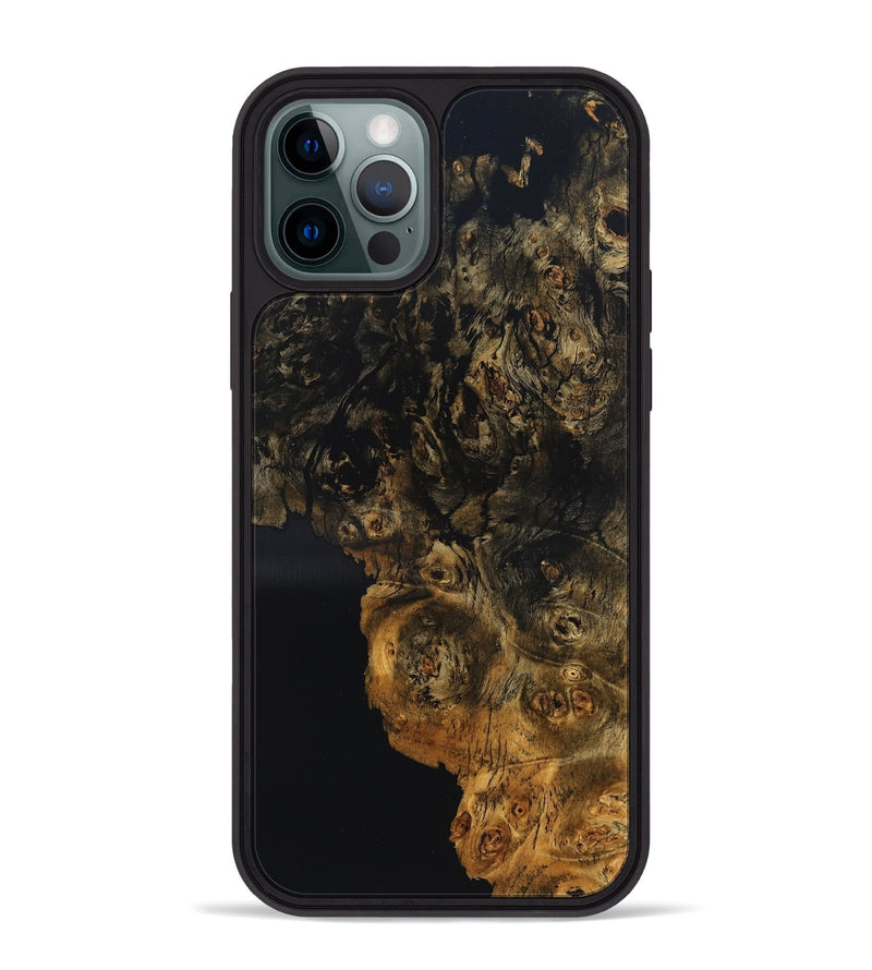 iPhone 12 Pro Max Wood Phone Case - Edward (Wood Burl, 832717)