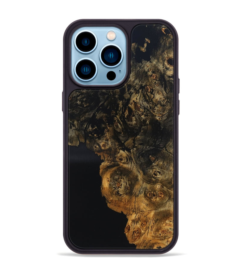 iPhone 14 Pro Max Wood Phone Case - Edward (Wood Burl, 832717)