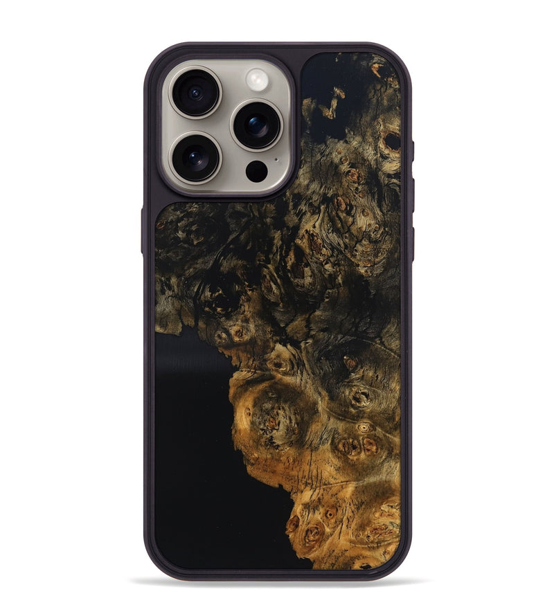iPhone 15 Pro Max Wood Phone Case - Edward (Wood Burl, 832717)