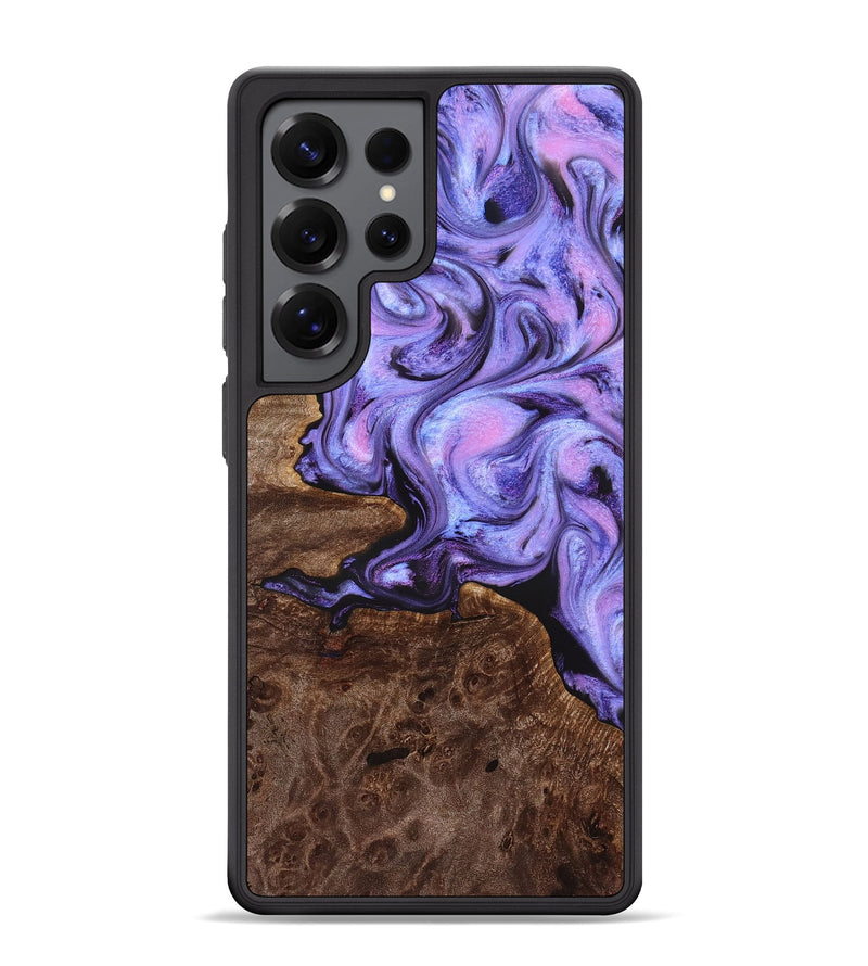 Galaxy S25 Ultra Wood Phone Case - Draven (Purple, 832718)