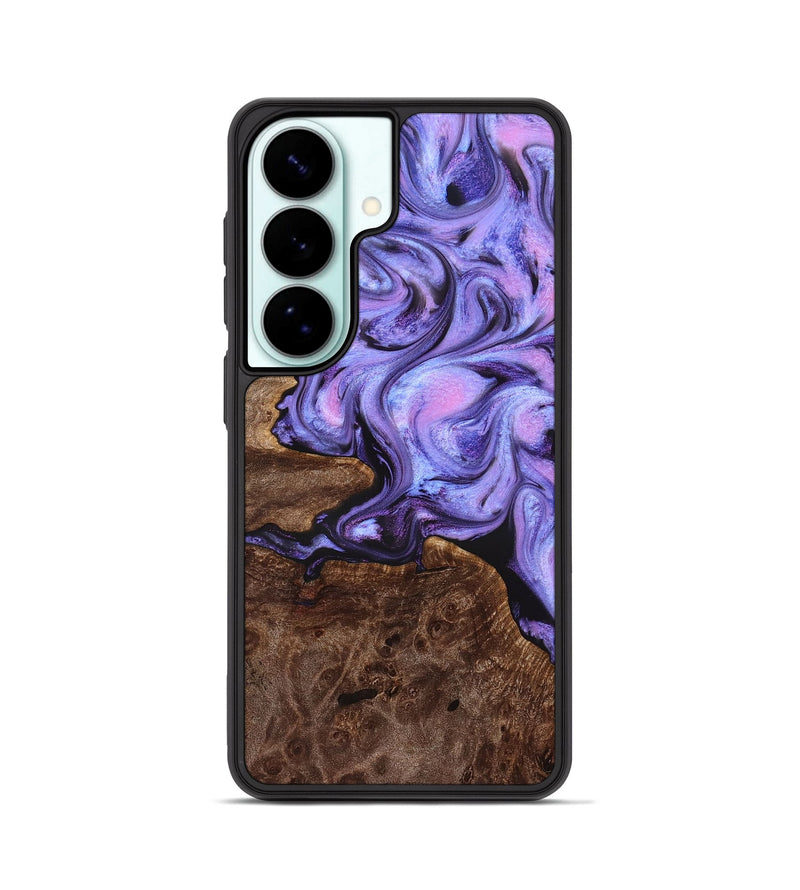 Galaxy S26 Wood Phone Case - Draven (Purple, 832718)