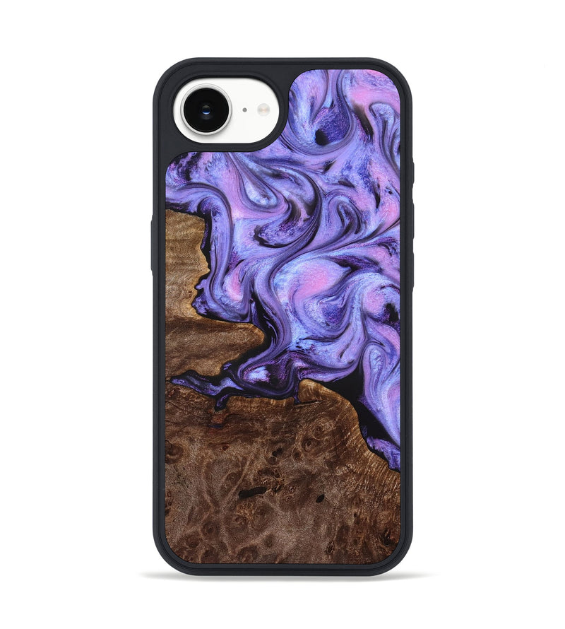 iPhone 16e Wood Phone Case - Draven (Purple, 832718)
