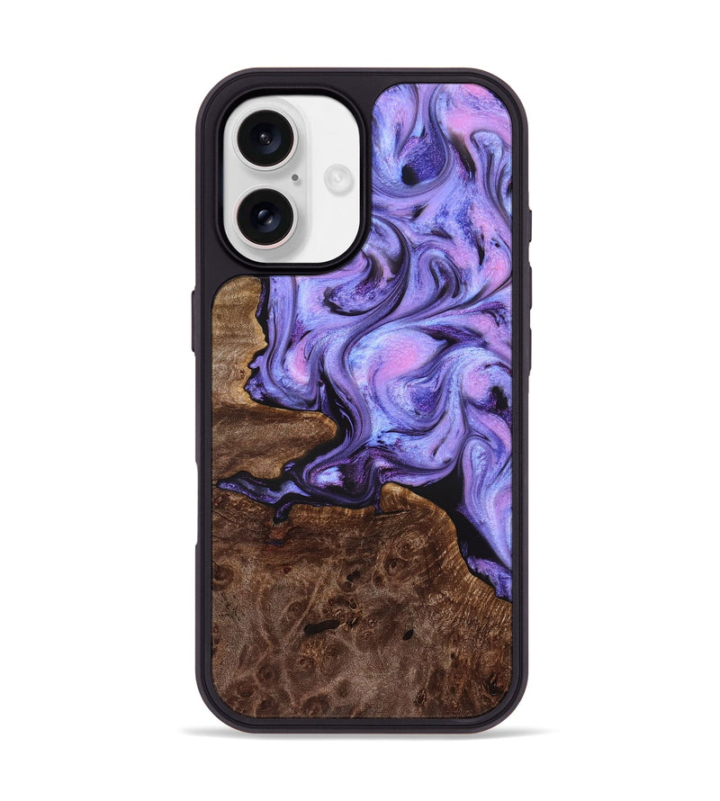 iPhone 17 Wood Phone Case - Draven (Purple, 832718)