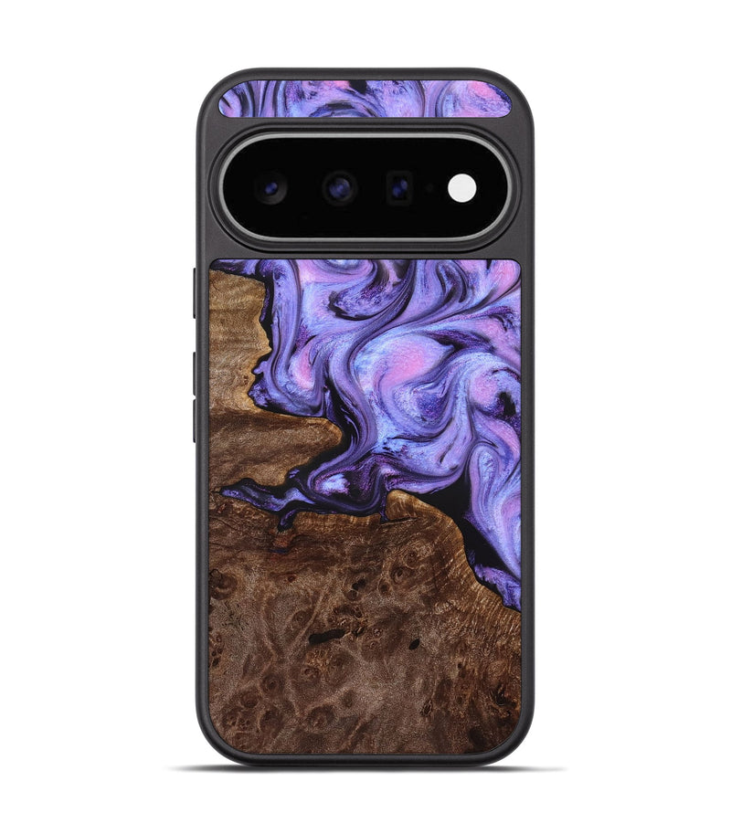 Pixel 11 Wood Phone Case - Draven (Purple, 832718)