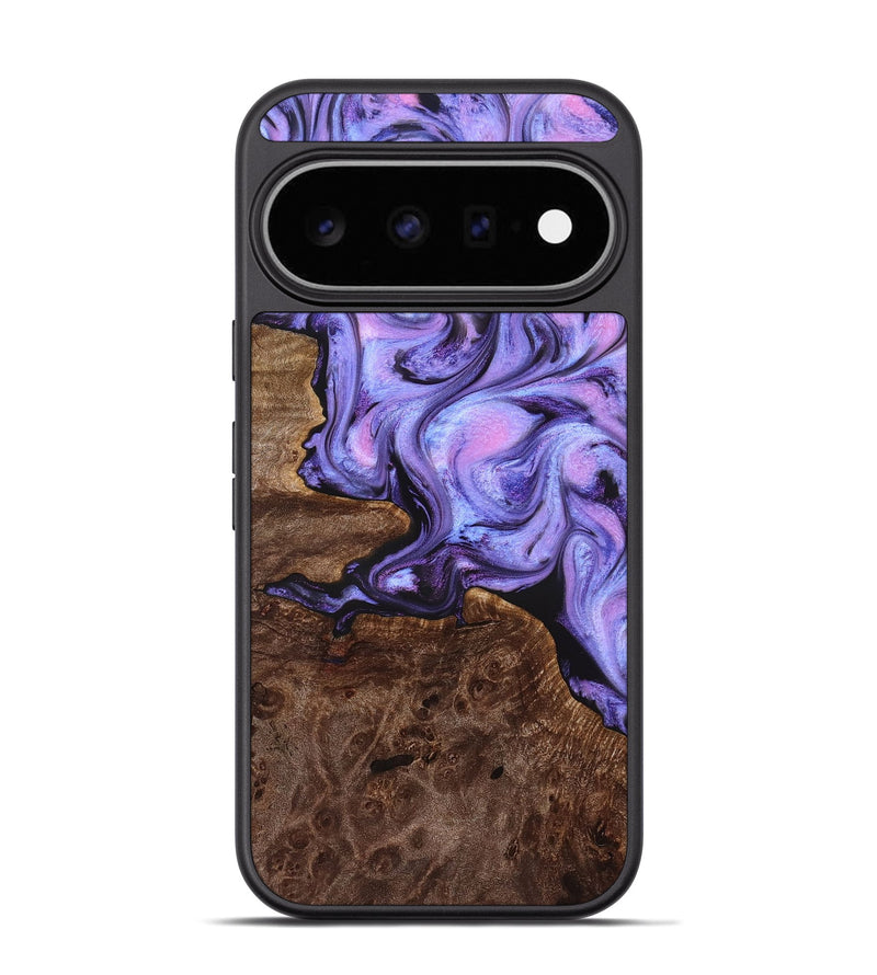Pixel 11 Pro Wood Phone Case - Draven (Purple, 832718)