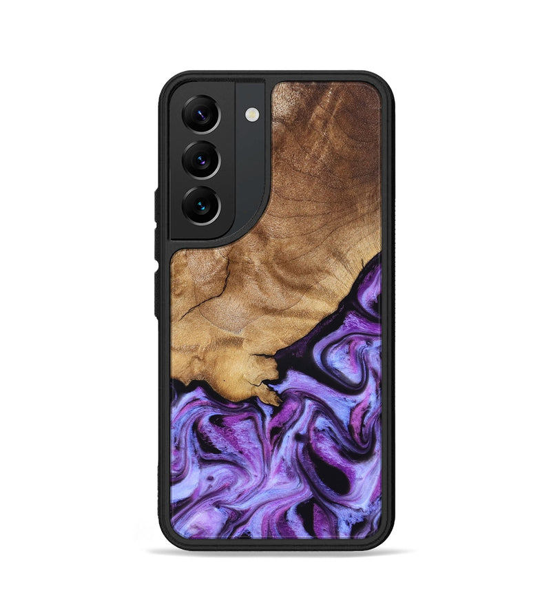 Galaxy S22 Wood Phone Case - Kylee (Purple, 832719)