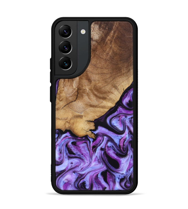 Galaxy S22 Plus Wood Phone Case - Kylee (Purple, 832719)