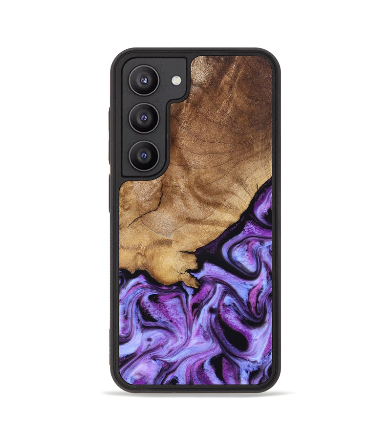 Galaxy S23 Wood Phone Case - Kylee (Purple, 832719)