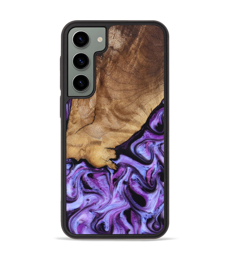 Galaxy S23 Plus Wood Phone Case - Kylee (Purple, 832719)