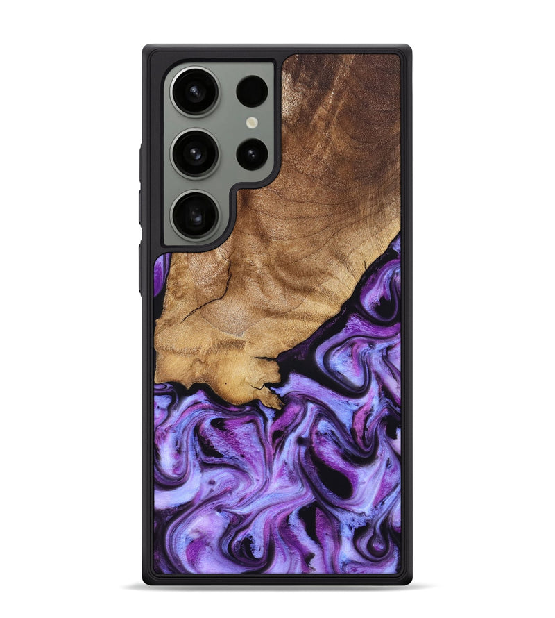 Galaxy S24 Ultra Wood Phone Case - Kylee (Purple, 832719)