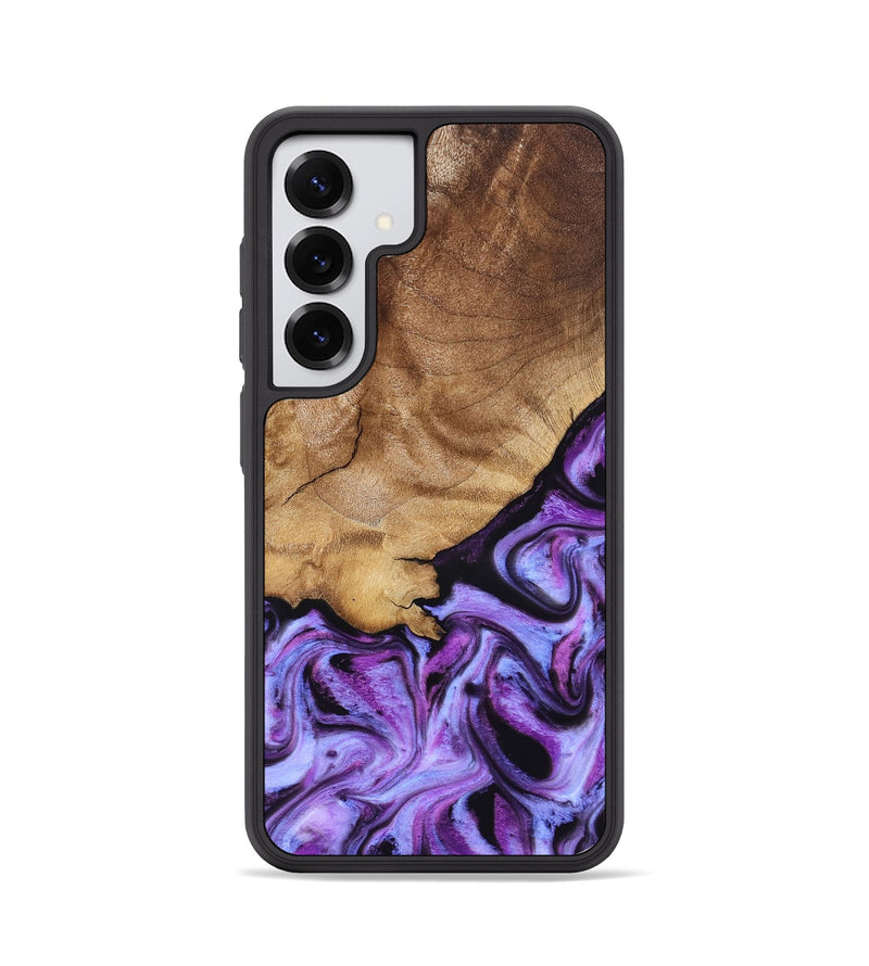Galaxy S25 Wood Phone Case - Kylee (Purple, 832719)