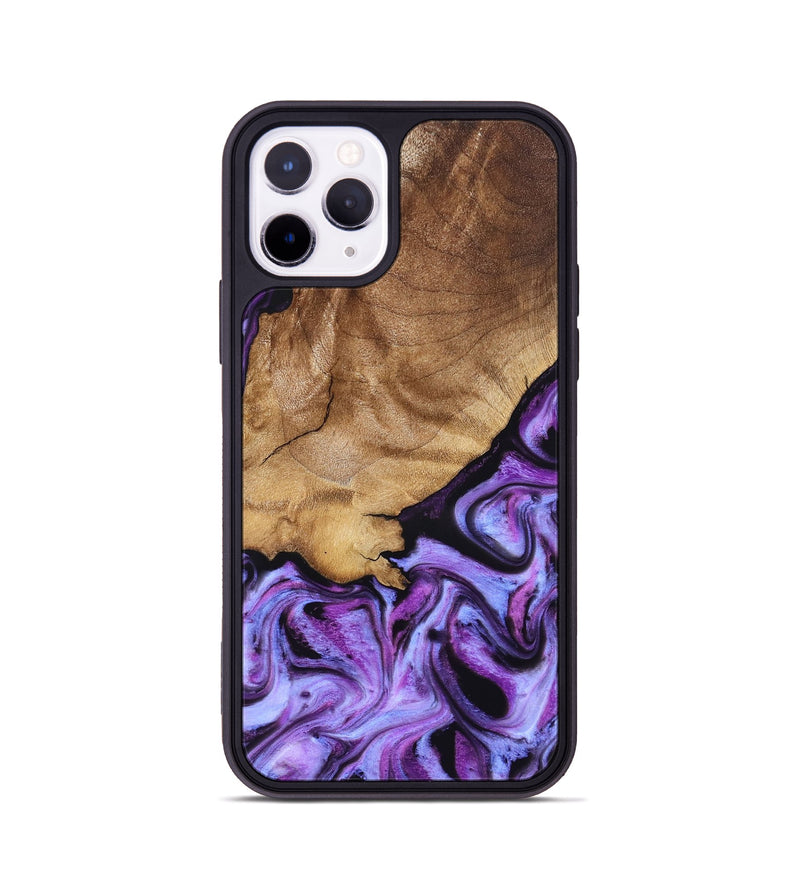 iPhone 11 Pro Wood Phone Case - Kylee (Purple, 832719)
