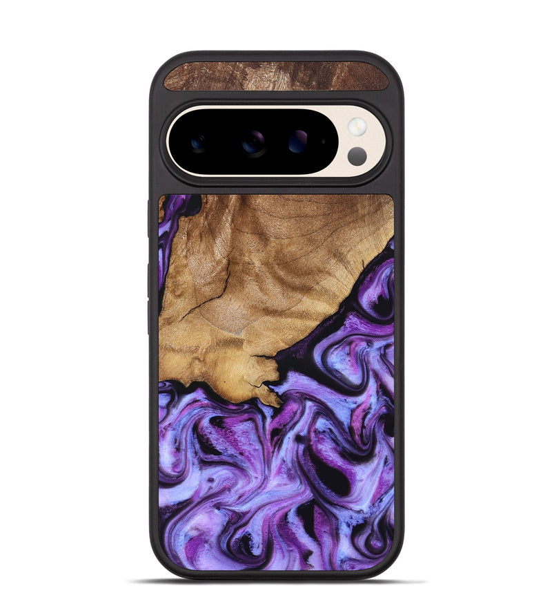 Pixel 10 Wood Phone Case - Kylee (Purple, 832719)