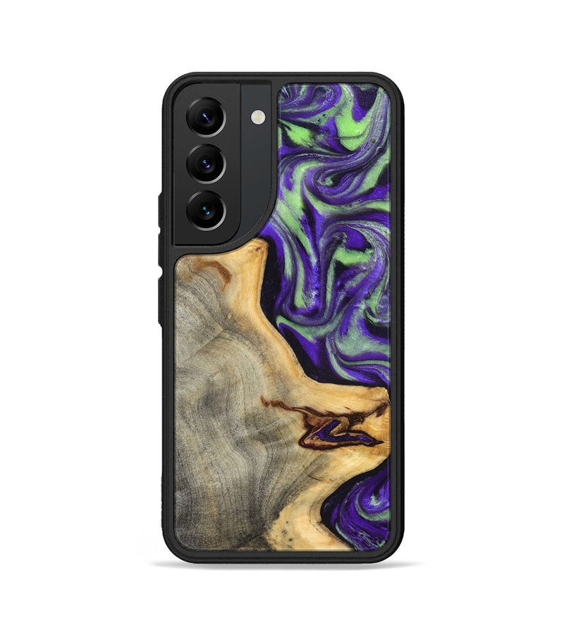 Galaxy S22 Wood Phone Case - Reta (Purple, 832720)