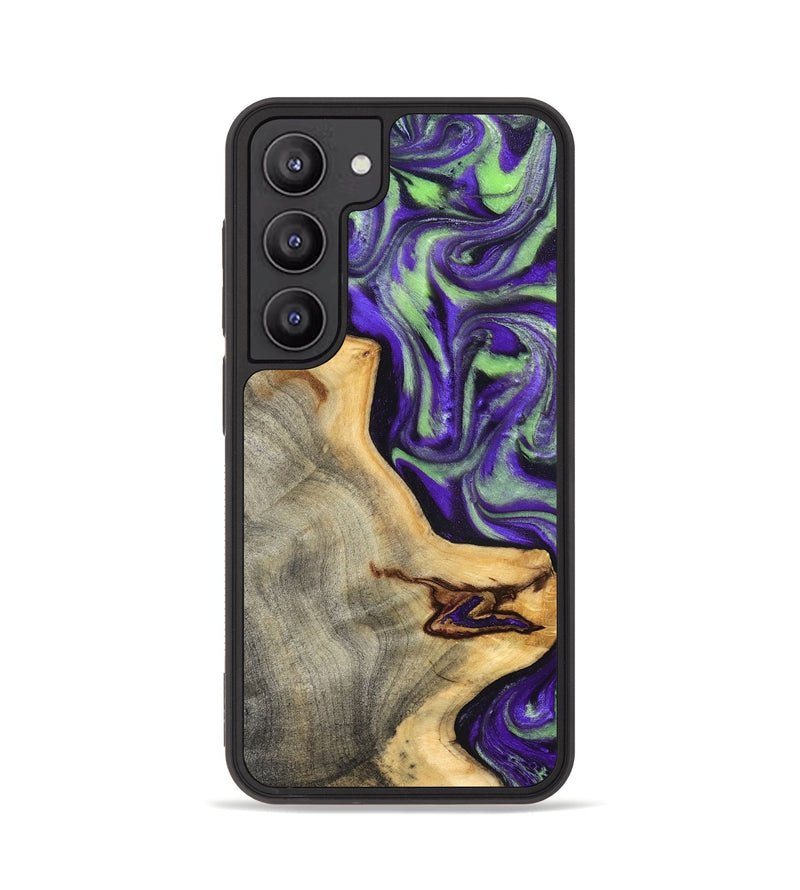 Galaxy S23 Wood Phone Case - Reta (Purple, 832720)