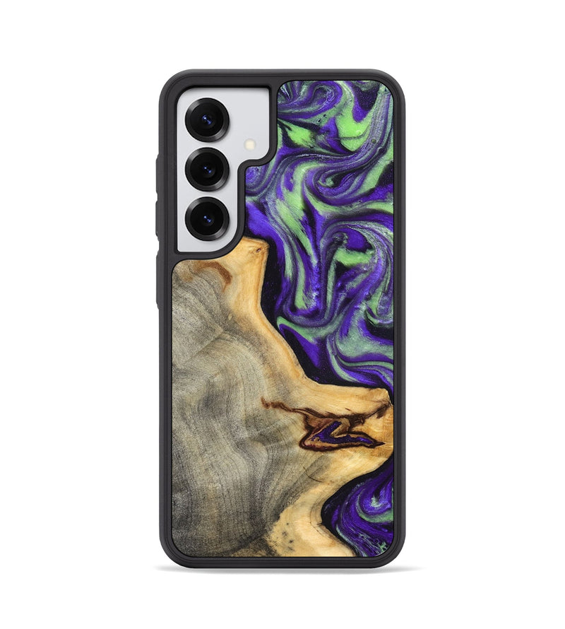 Galaxy S25 Wood Phone Case - Reta (Purple, 832720)