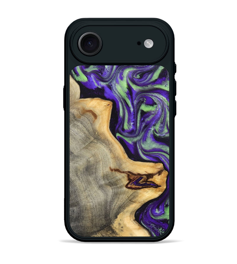 iPhone 17 Air Wood Phone Case - Reta (Purple, 832720)