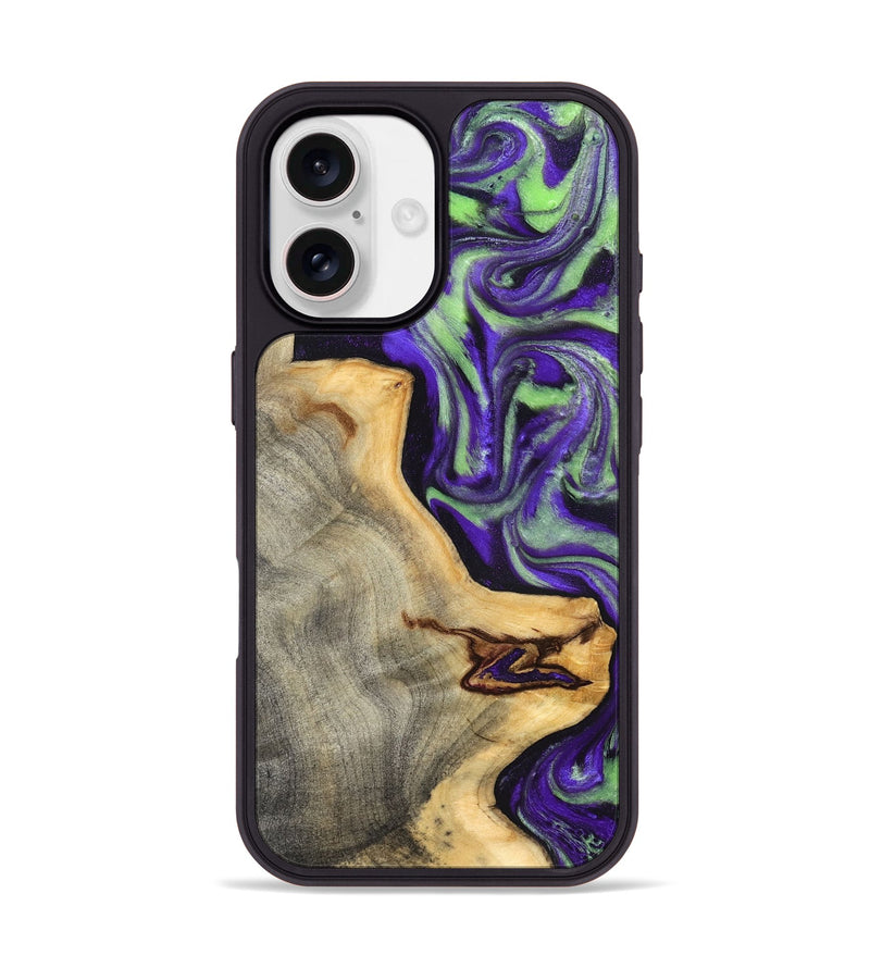 iPhone 17 Wood Phone Case - Reta (Purple, 832720)
