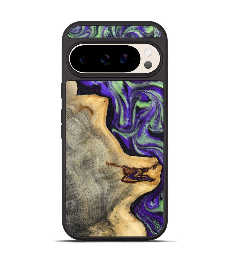 Pixel 10 Wood Phone Case - Reta (Purple, 832720)