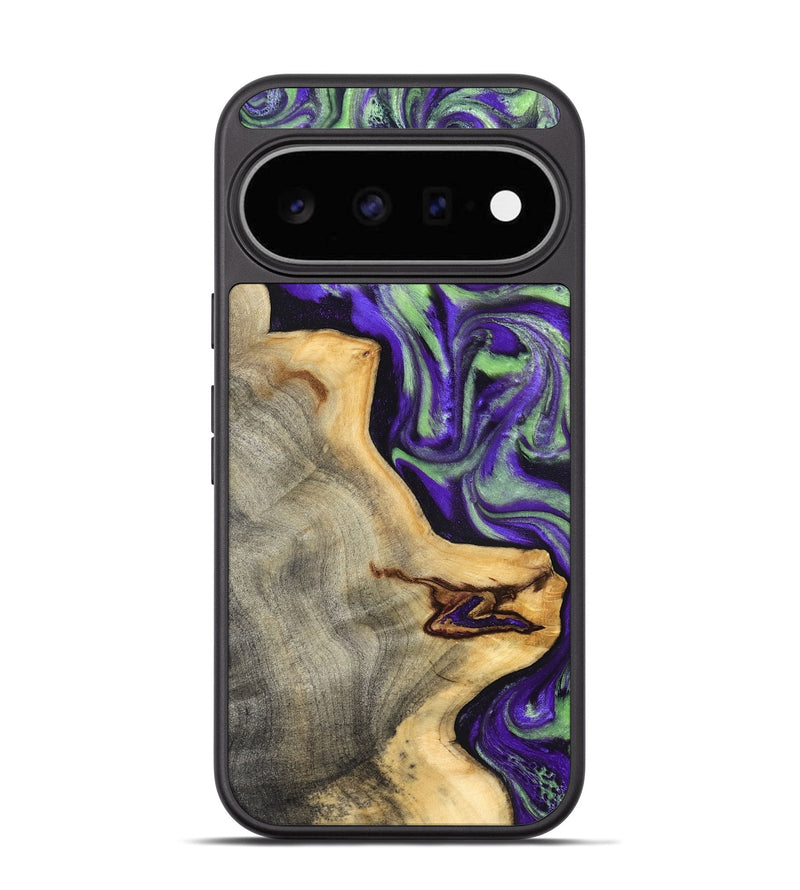 Pixel 11 Wood Phone Case - Reta (Purple, 832720)