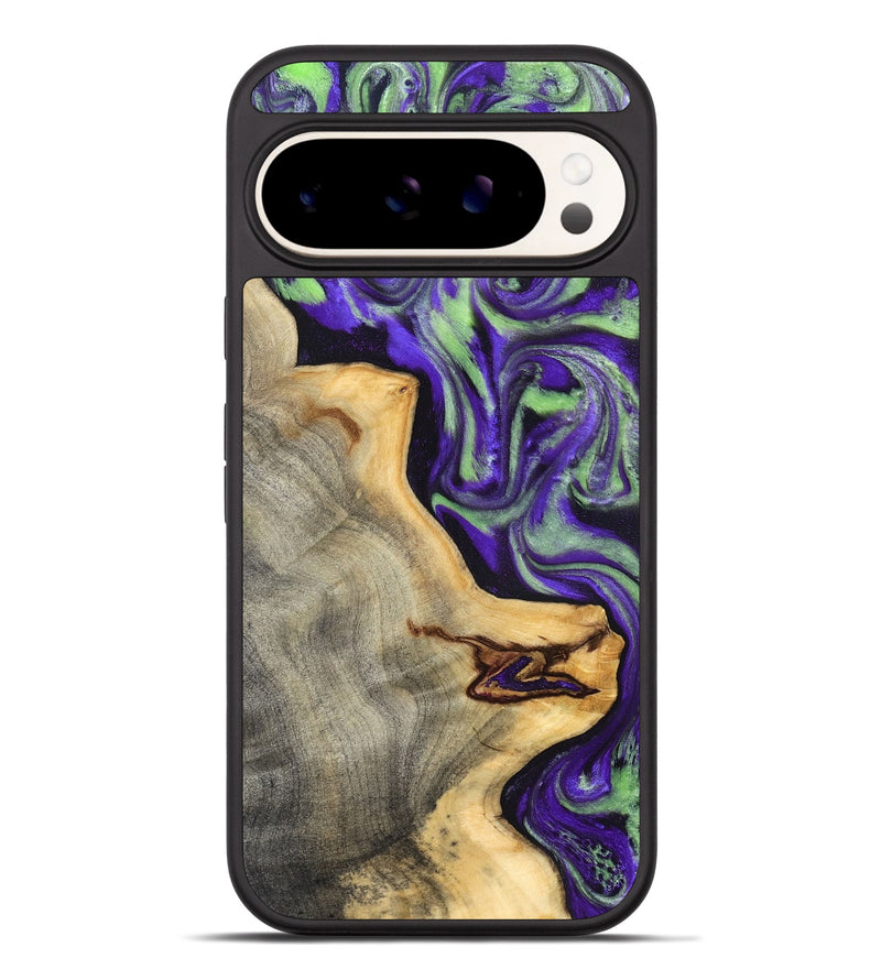 Pixel 9 Pro XL Wood Phone Case - Reta (Purple, 832720)