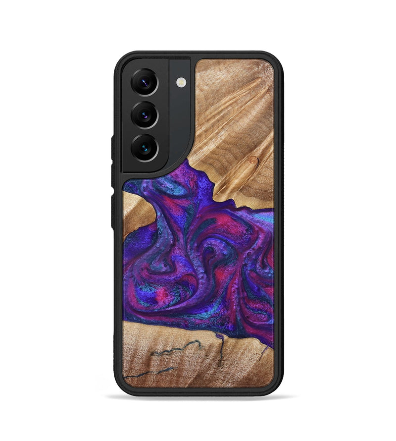 Galaxy S22 Wood Phone Case - Vina (Purple, 832721)