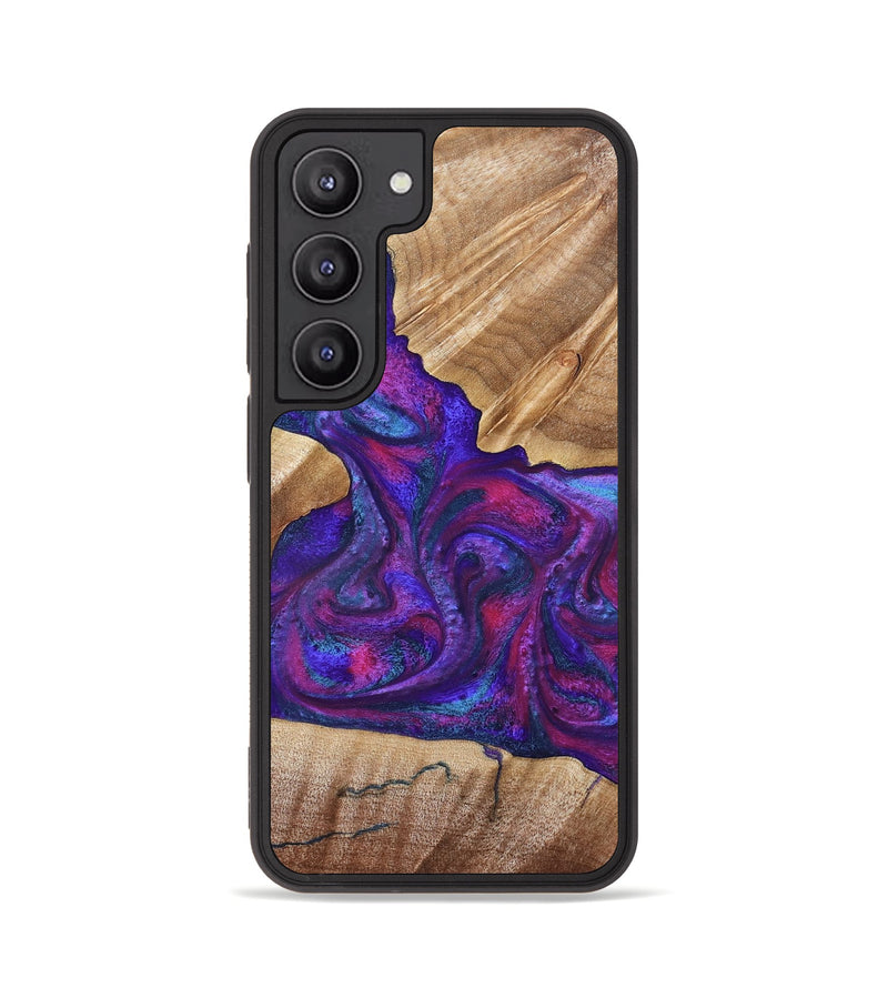 Galaxy S23 Wood Phone Case - Vina (Purple, 832721)