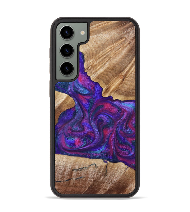 Galaxy S23 Plus Wood Phone Case - Vina (Purple, 832721)