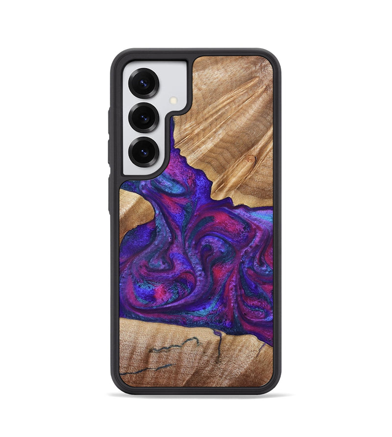Galaxy S25 Wood Phone Case - Vina (Purple, 832721)