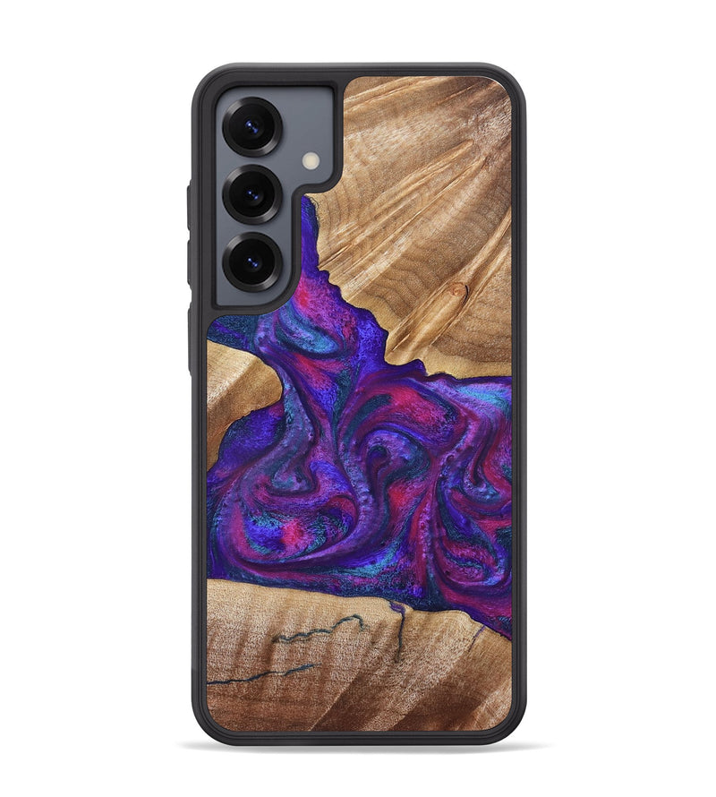 Galaxy S25 Plus Wood Phone Case - Vina (Purple, 832721)