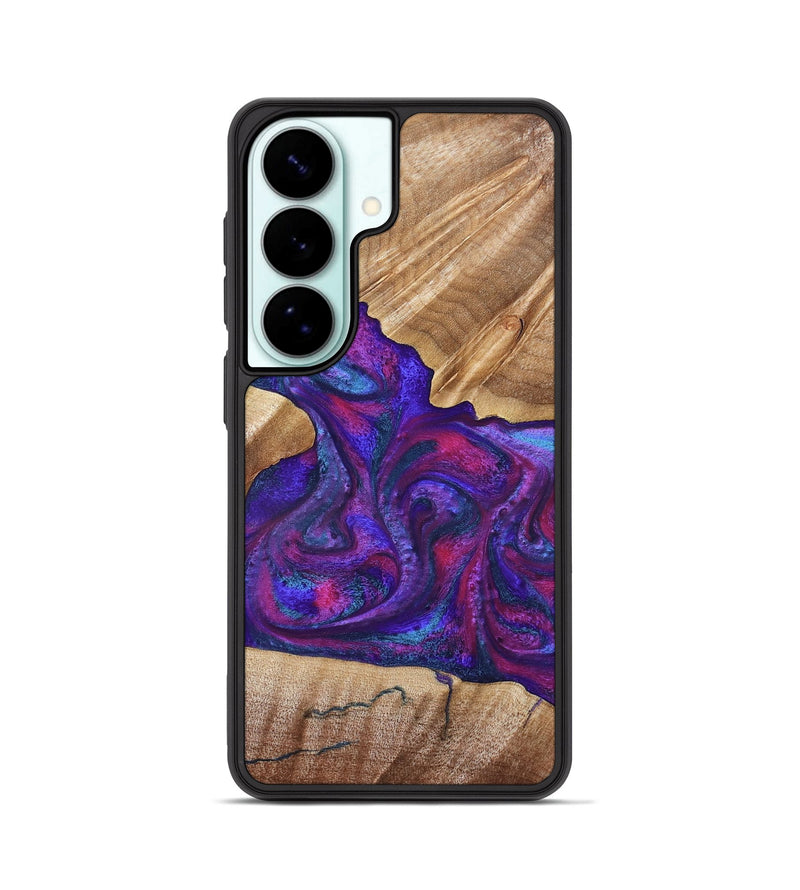 Galaxy S26 Wood Phone Case - Vina (Purple, 832721)