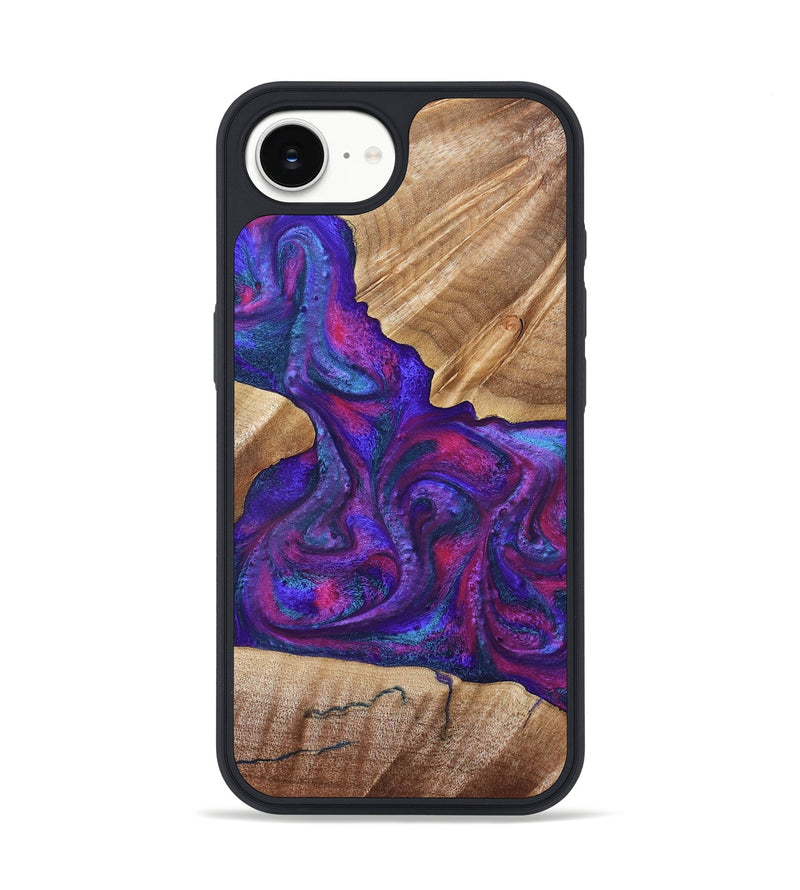 iPhone 17e Wood Phone Case - Vina (Purple, 832721)