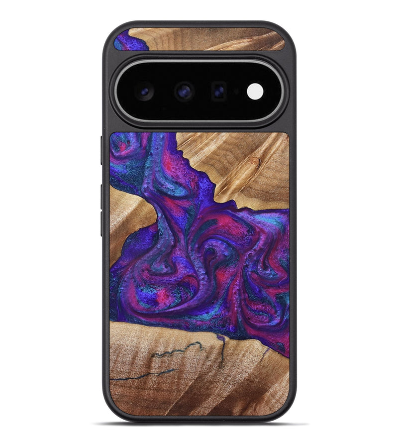 Pixel 11 Pro XL Wood Phone Case - Vina (Purple, 832721)