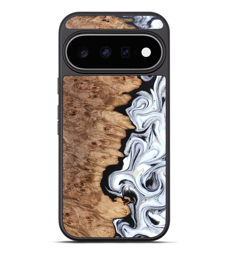 Pixel 11 Pro XL Wood Phone Case - Kayli (Black & White, 832723)