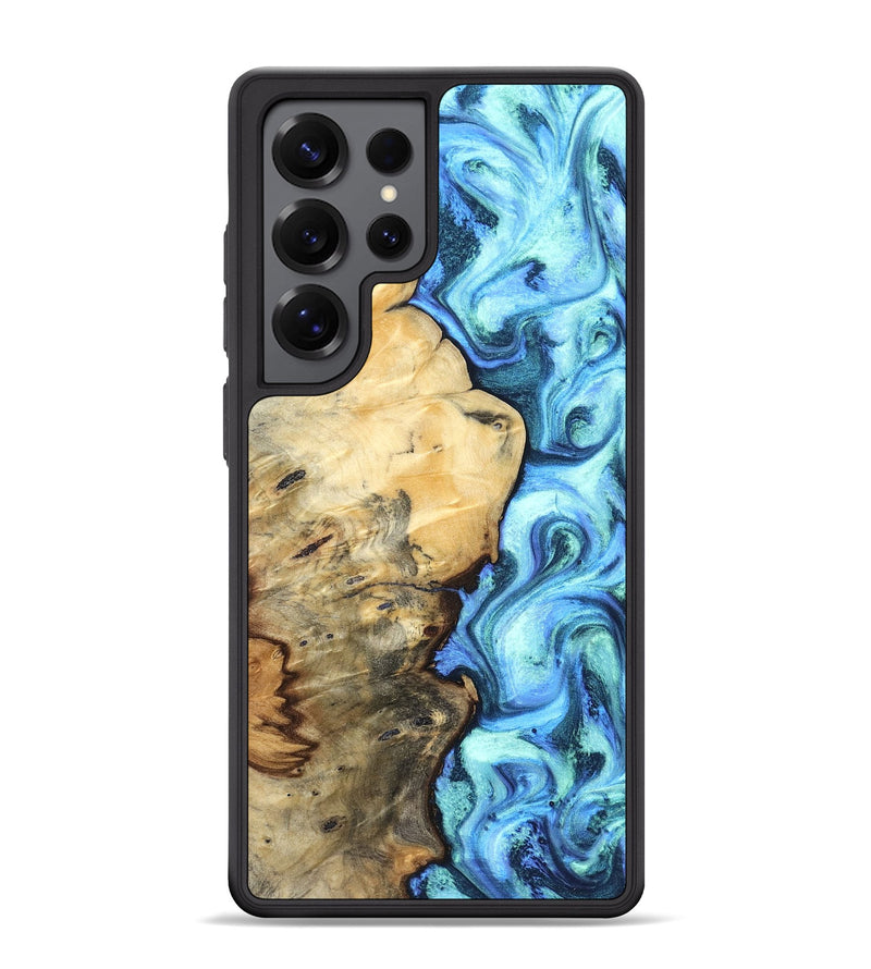 Galaxy S25 Ultra Wood Phone Case - River (Blue, 832724)