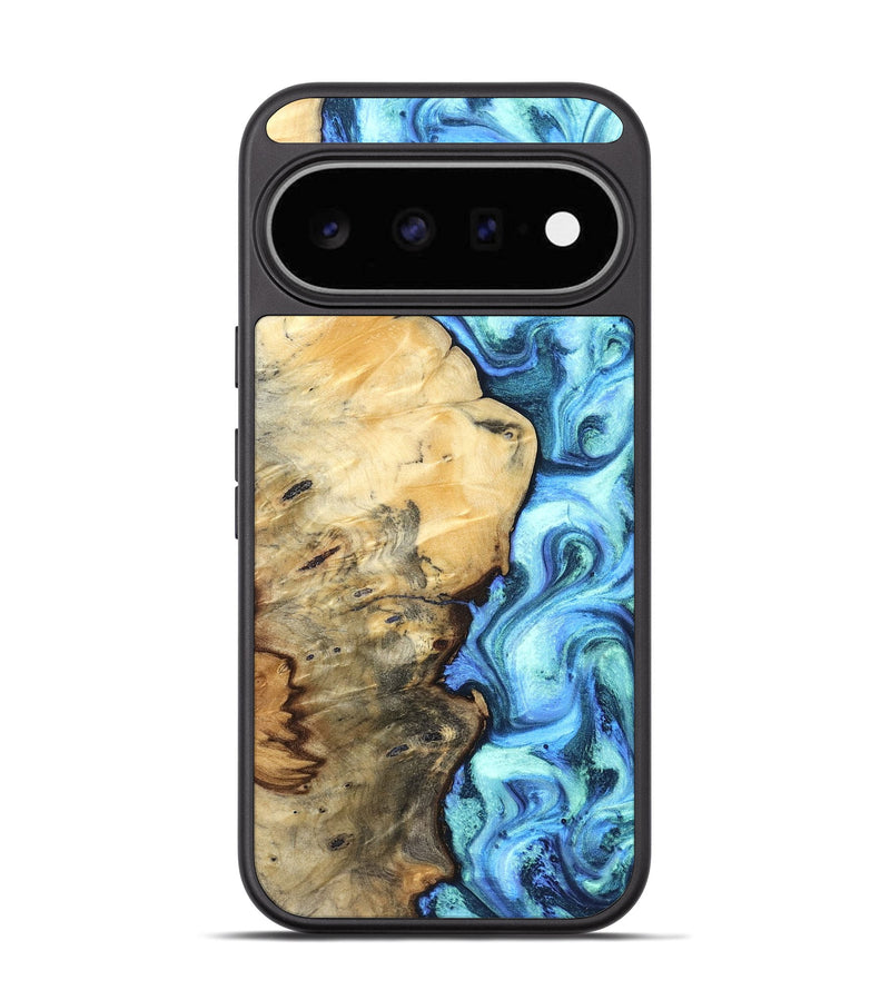 Pixel 11 Wood Phone Case - River (Blue, 832724)