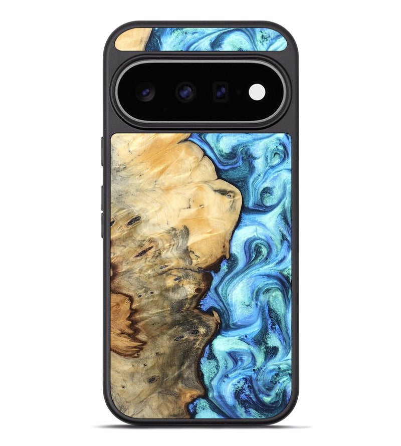 Pixel 11 Pro XL Wood Phone Case - River (Blue, 832724)