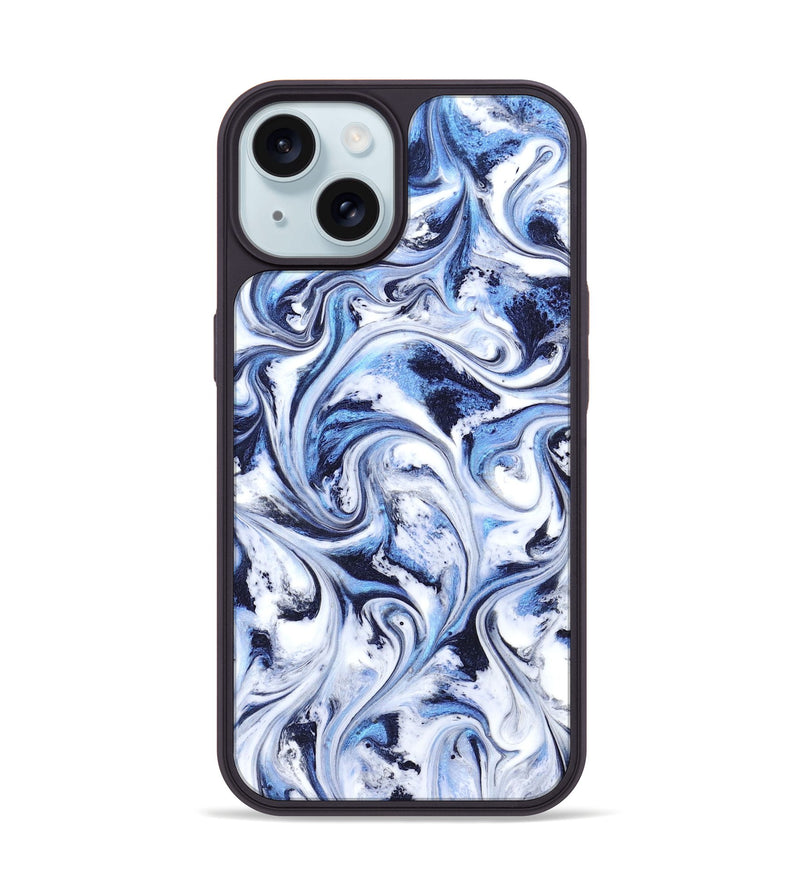 iPhone 15 ResinArt Phone Case - Wesson (Blue, 832725)