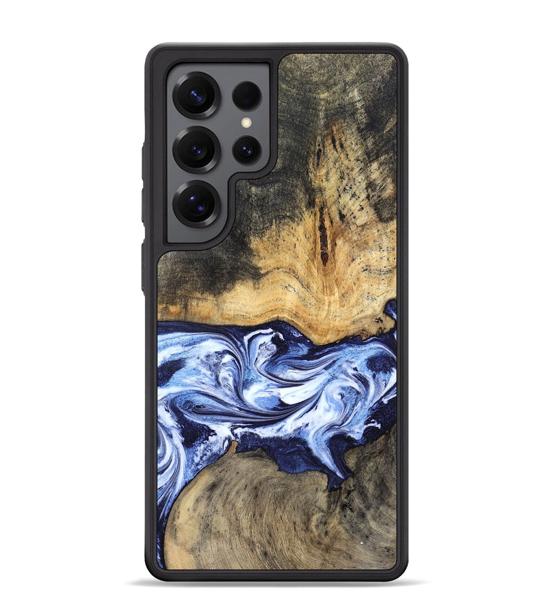 Galaxy S25 Ultra Wood Phone Case - Reggie (Blue, 832726)