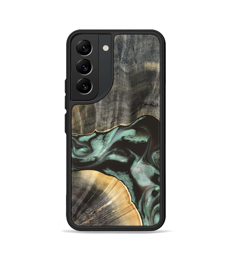 Galaxy S22 Wood Phone Case - Kelly (Green, 832727)