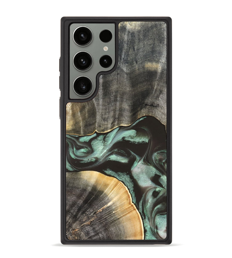 Galaxy S23 Ultra Wood Phone Case - Kelly (Green, 832727)