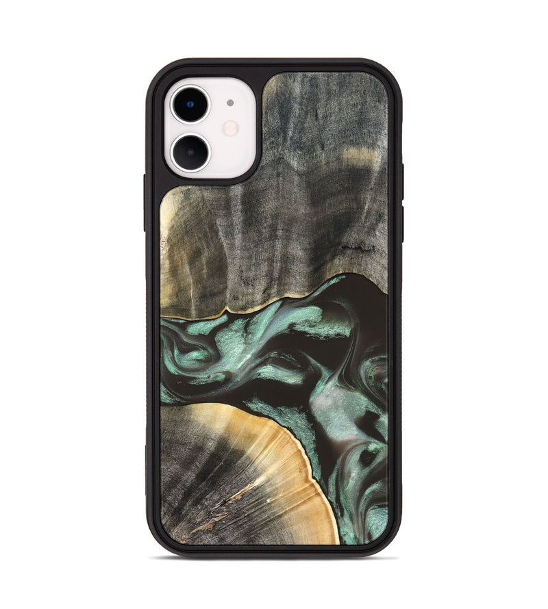 iPhone 11 Wood Phone Case - Kelly (Green, 832727)