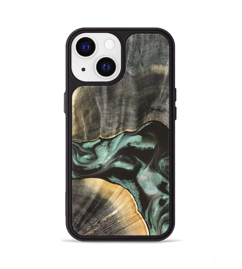 iPhone 13 Wood Phone Case - Kelly (Green, 832727)