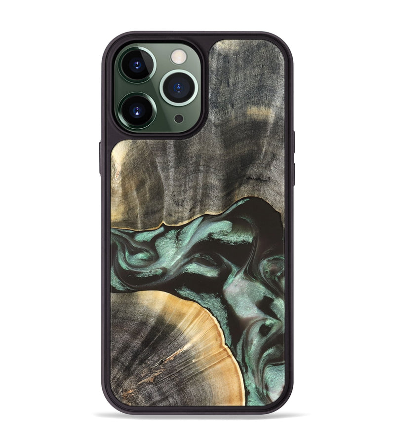 iPhone 13 Pro Max Wood Phone Case - Kelly (Green, 832727)